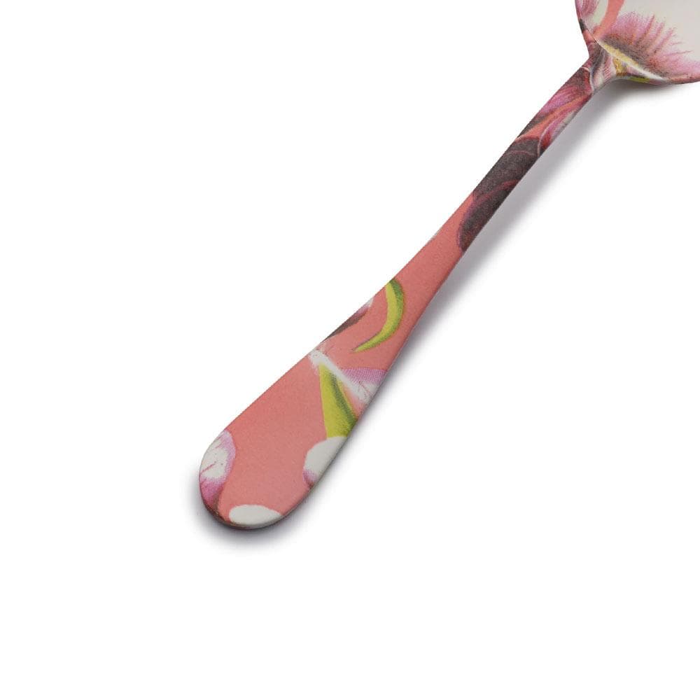 Vintage Botanical Set of 4 Teaspoons