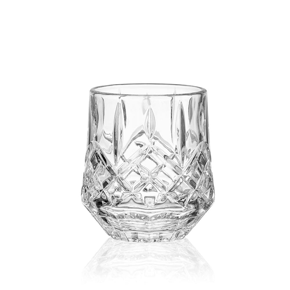Wesley Set of 4 Double Old Fashioned Whiskey Glasses