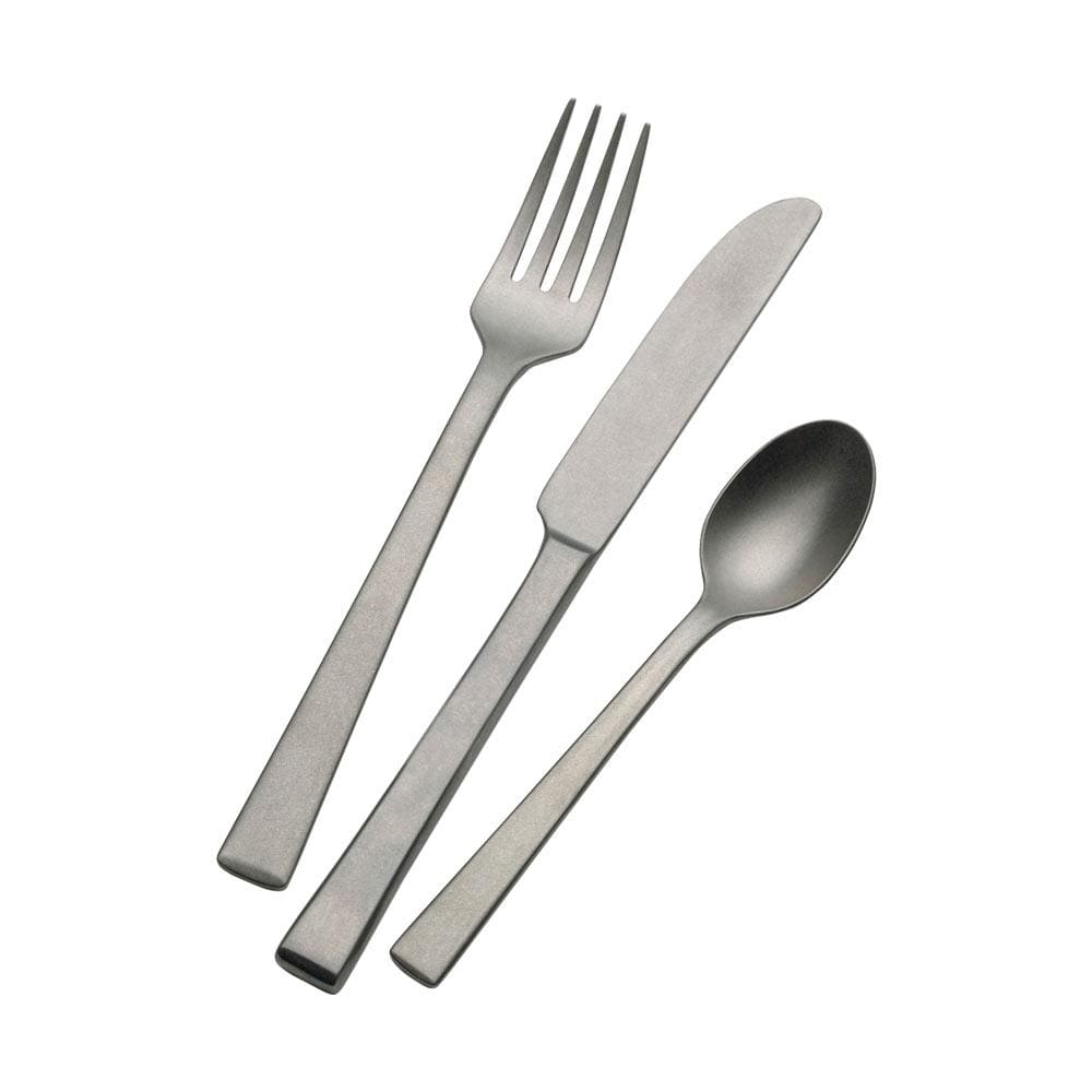 York Stonewash 12 Piece Flatware Set, Service for 4