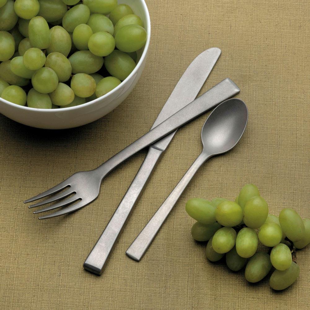 York Stonewash 12 Piece Flatware Set, Service for 4