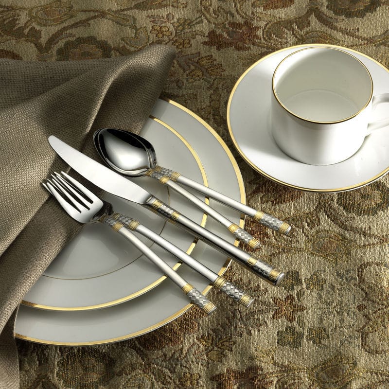 Corsica 45 Piece Flatware Set, Service for 8