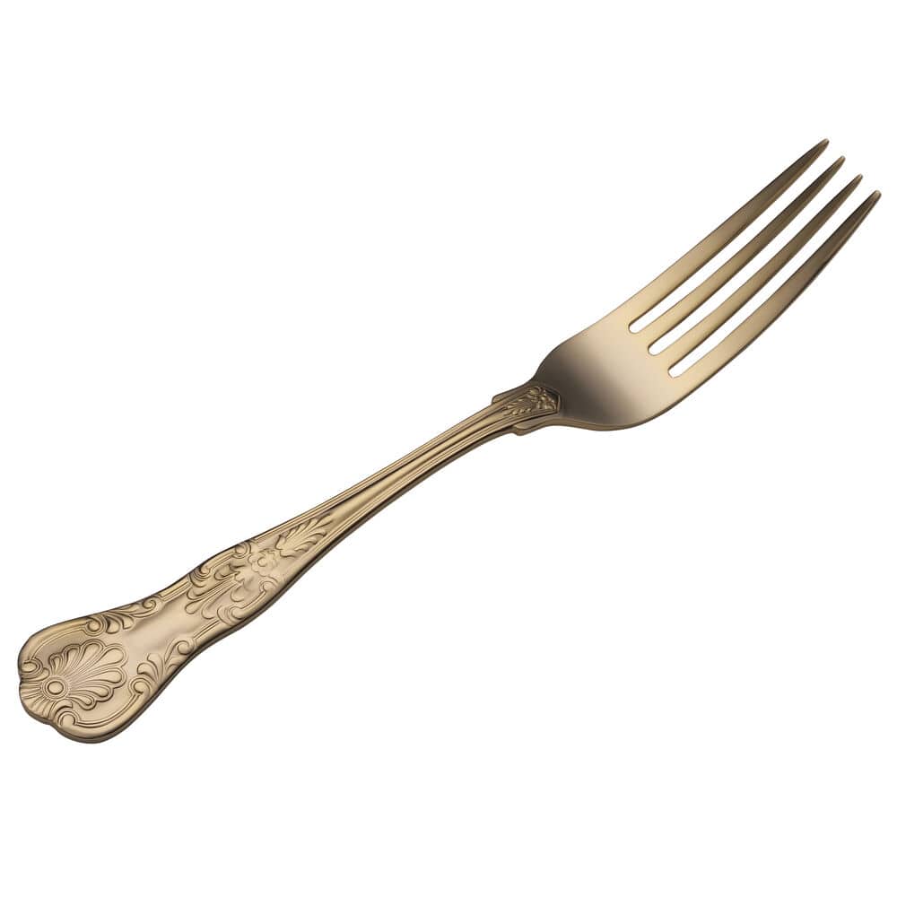 Hotel Gold Plated 90 Piece Flatware Set, Service for 12