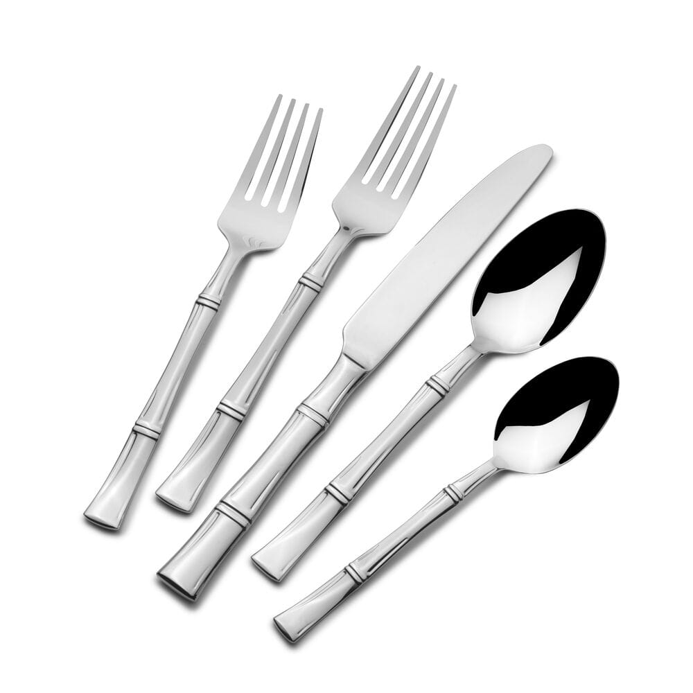 Bamboo 20 Piece Flatware Set, Service for 4