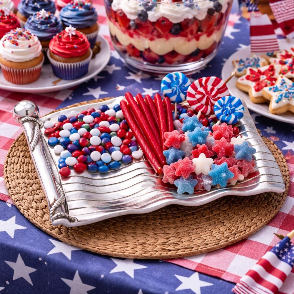 American Flag Tray