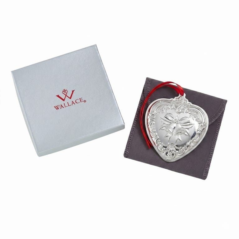 Wallace Grande Baroque 2026 Sterling Silver Heart Ornament 35th Edition