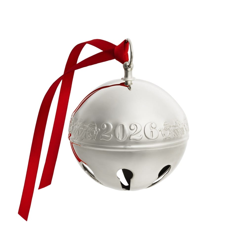 Wallace 2026 Silver Plated Sleigh Bell Ornament 56th Edition