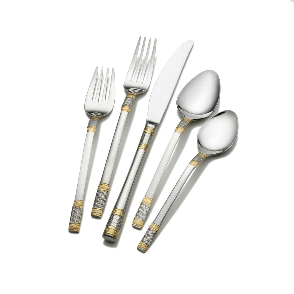 Corsica 45 Piece Flatware Set, Service for 8