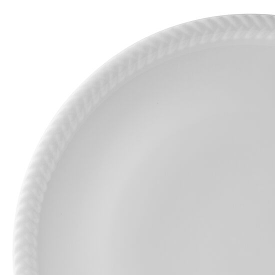 Embossed Rope 12 Piece Dinnerware Set, Service for 4