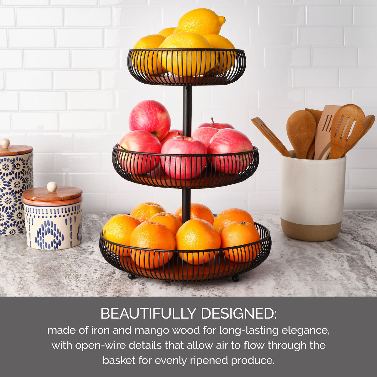 Westfield 3 Tier Storage Basket