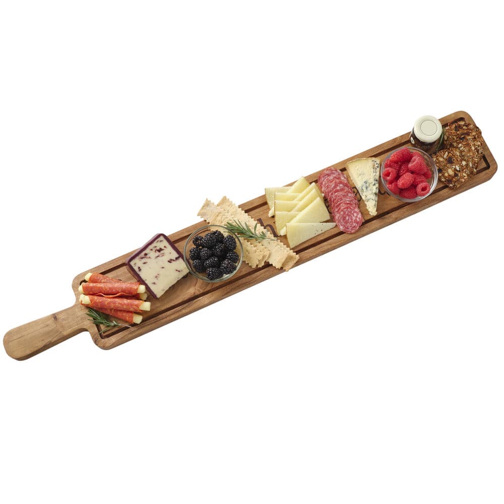Long Charcuterie Party Serving Board, 33"