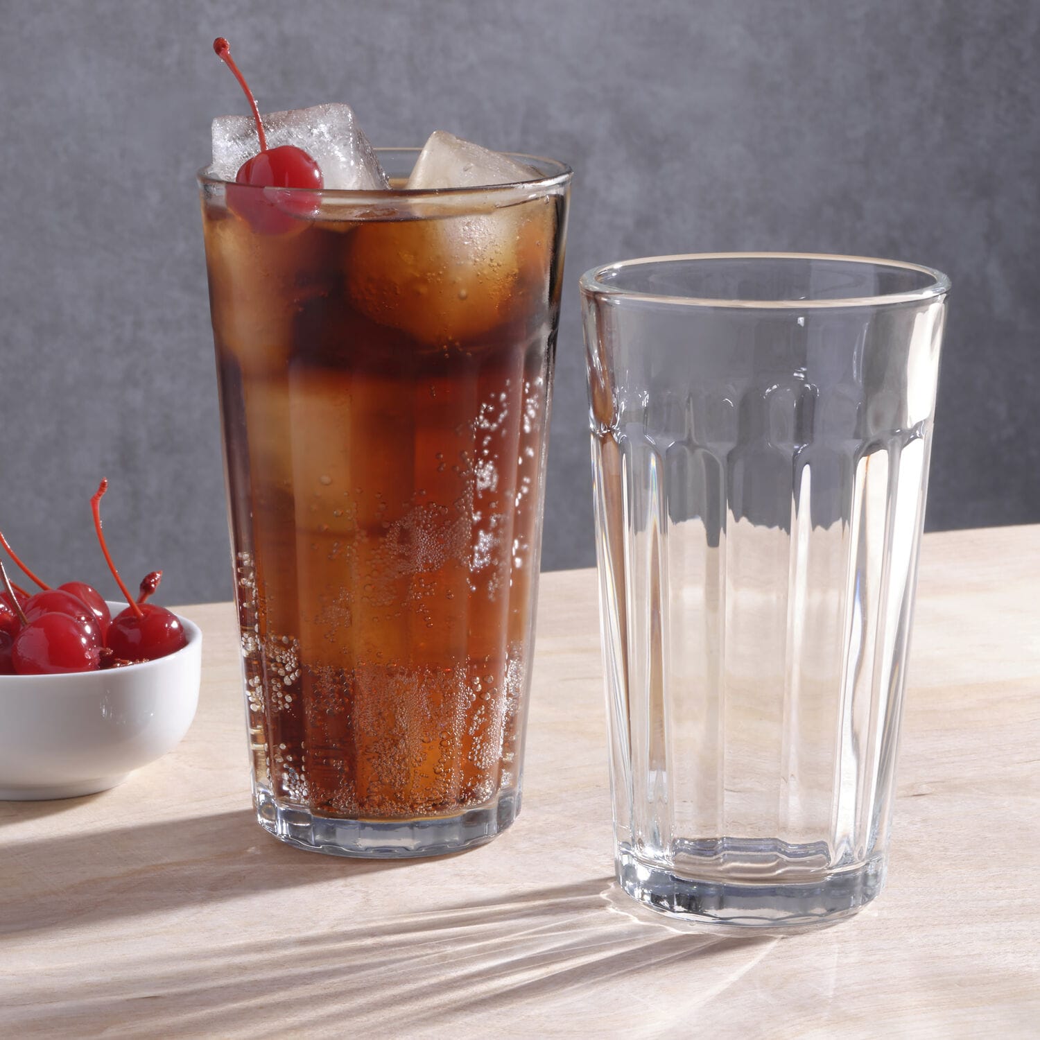 Mable Set of 6 Highball Tumbler Glasses 12oz.