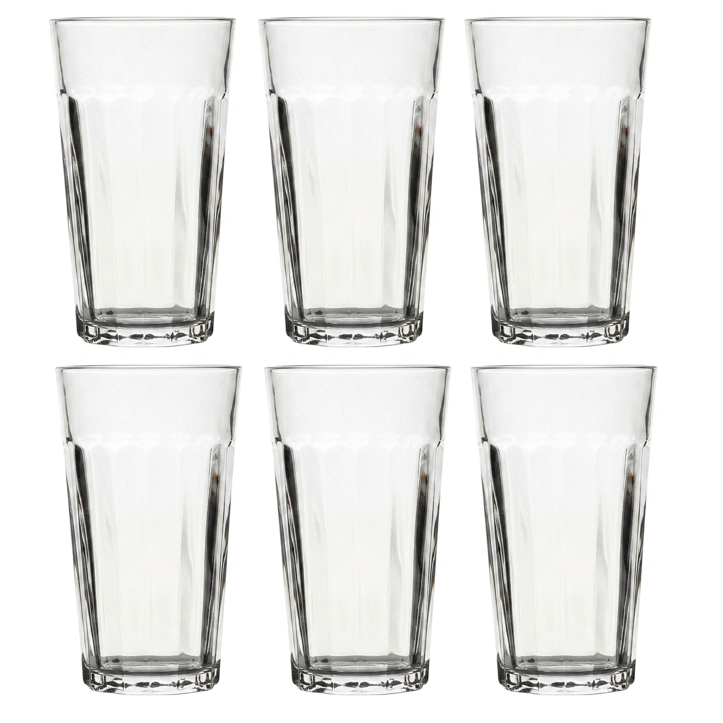 Mable Set of 6 Highball Tumbler Glasses 12oz.