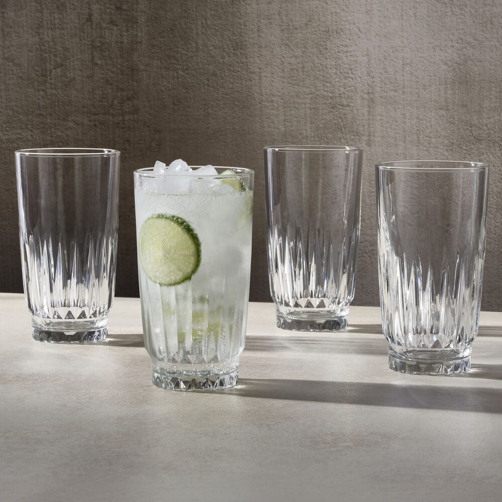 Hampshire  Set of 4 Highball Glasses