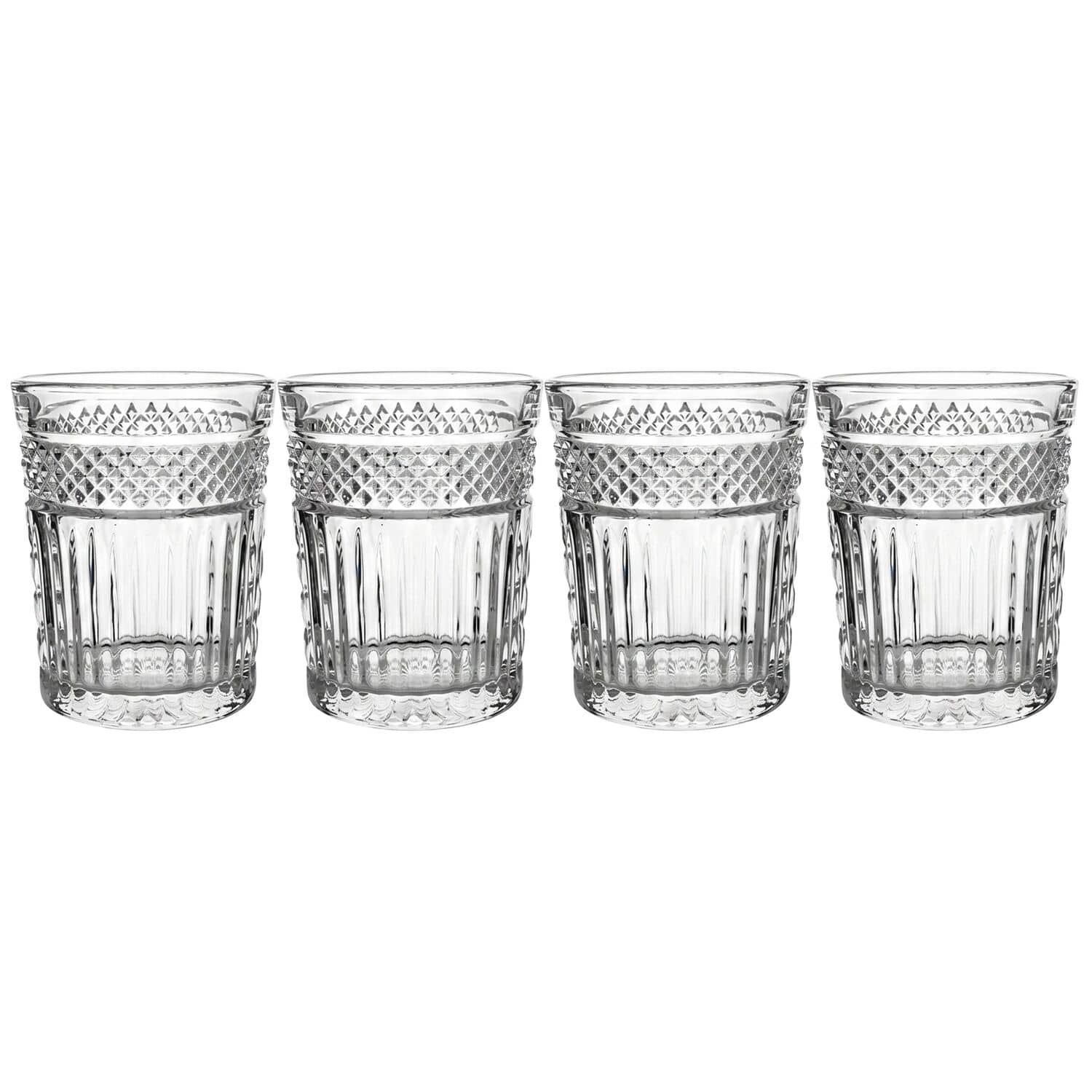 Anchor Set of 4 Double Old Fashioned Glasses