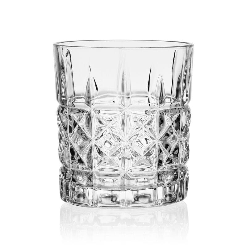 Alden Set of 4 Double Old Fashioned Whiskey Glasses Mikasa