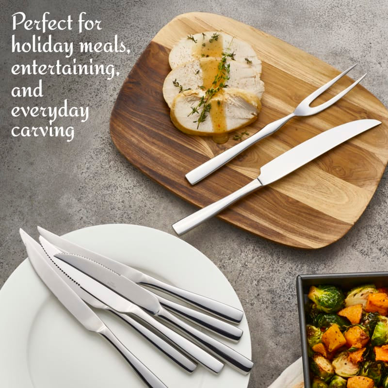 Delano 8 Piece Carving Set with Steak Knives
