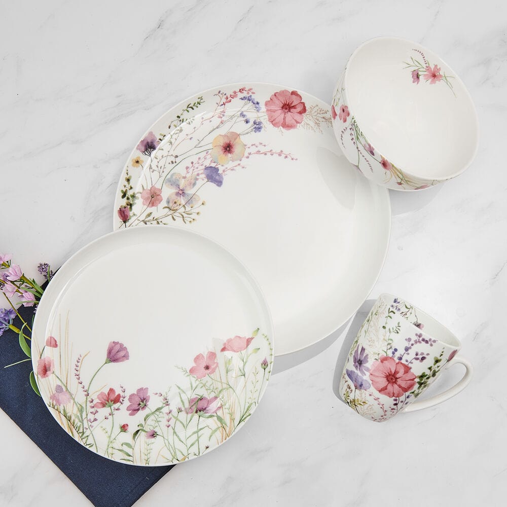 Dini Floral 32 Piece Dinnerware Set, Service for 8