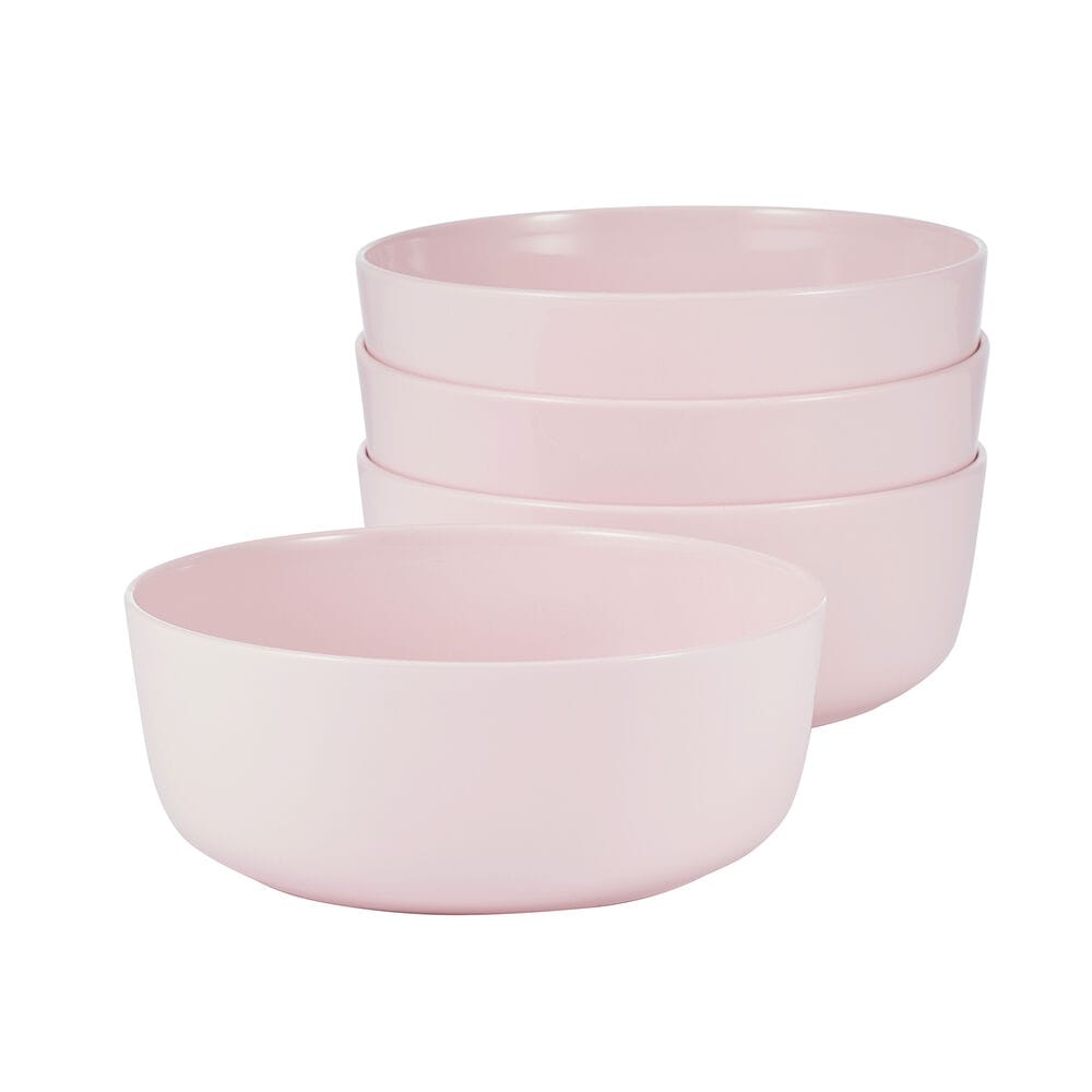 Madison Pink Set of 4 Soup Cereal Bowls