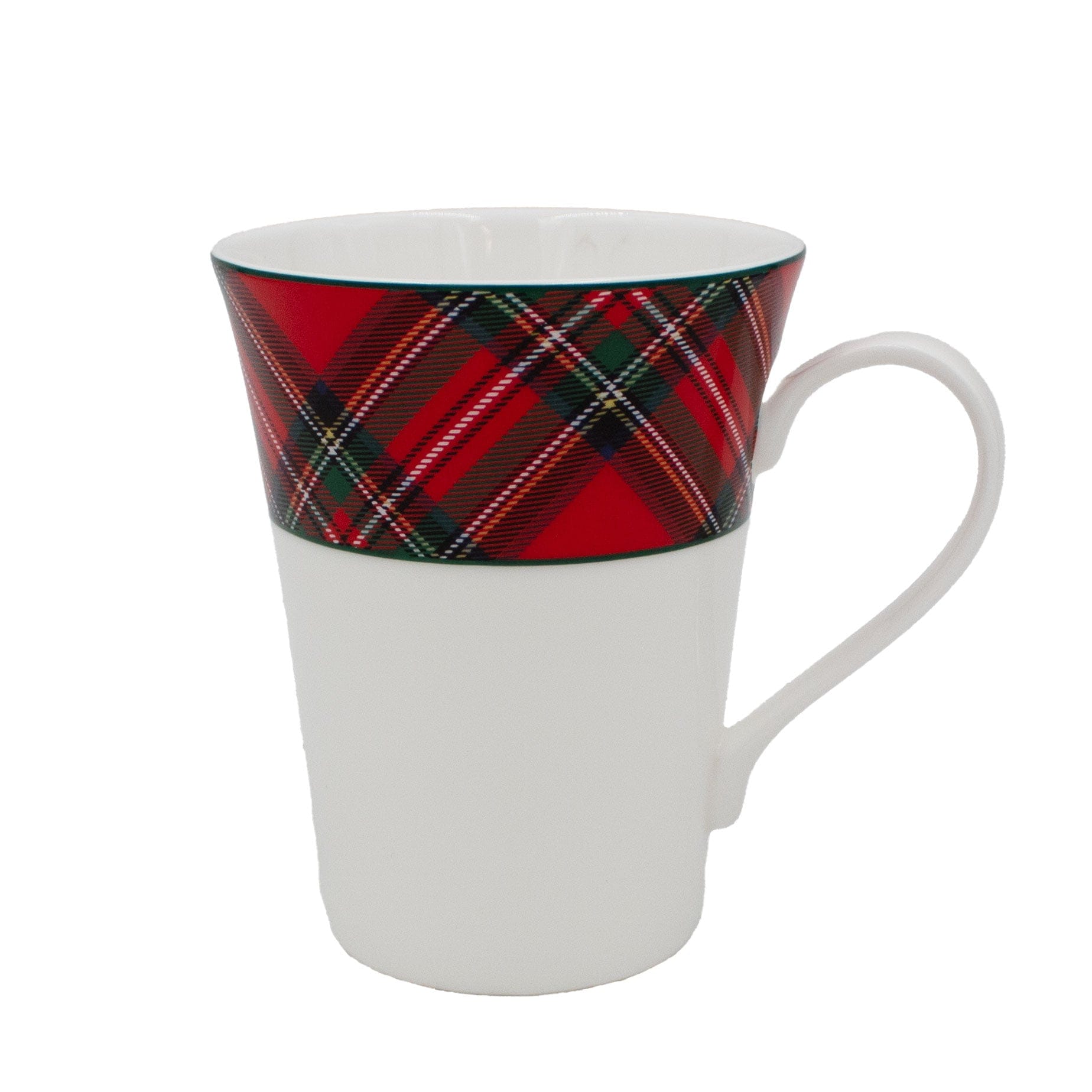 Tartan Red Mug