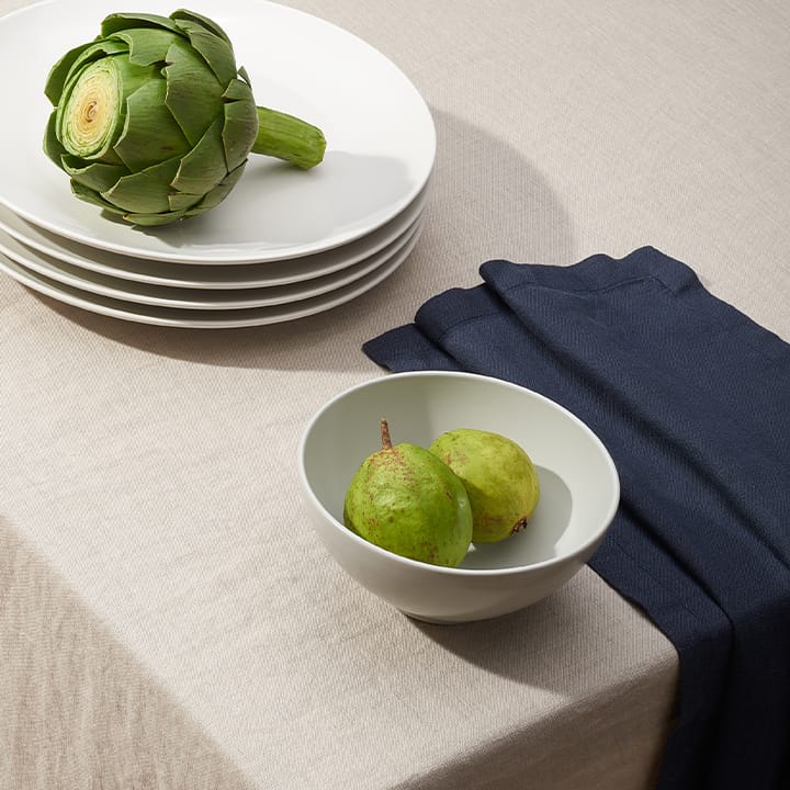 Dune Beige European Linen 55 x 110 Rectangular Tablecloth