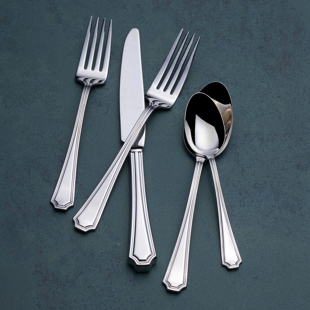Audra 45 Piece Flatware Set, Service for 8