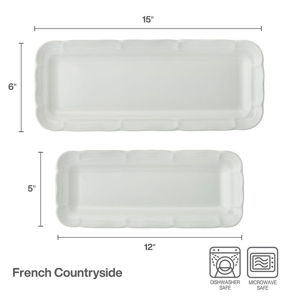 French Countryside® Set of 2 Bread Trays