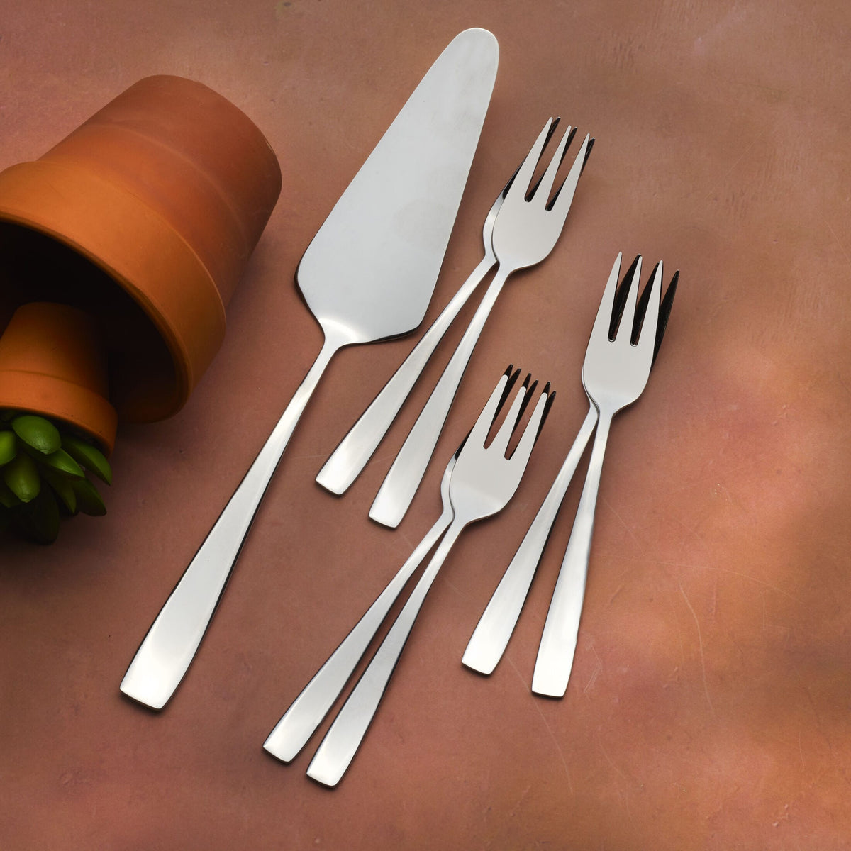 Kaylee 7 Piece Dessert Serving Set