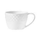 Mikasa Trellis White Jumbo Soup Mug