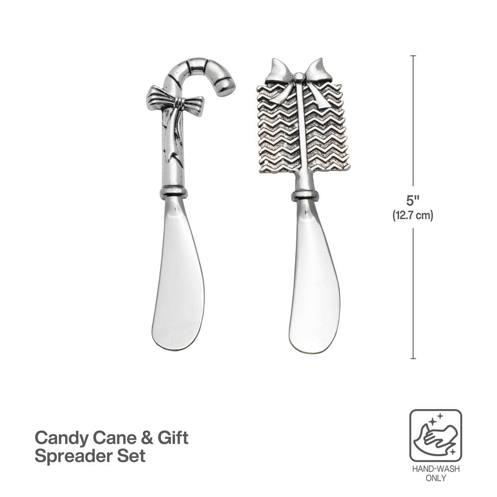 Candy Cane and Present 2 Piece Spreader Set