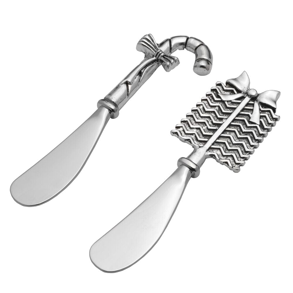 Candy Cane and Present 2 Piece Spreader Set