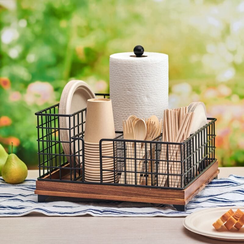 Grid Hostess Picnic Storage Caddy Mikasa