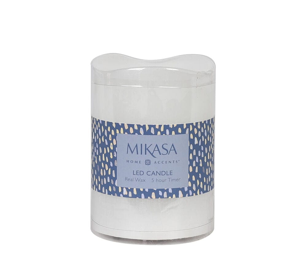Flameless Pillar LED 3x4 Candle Mikasa