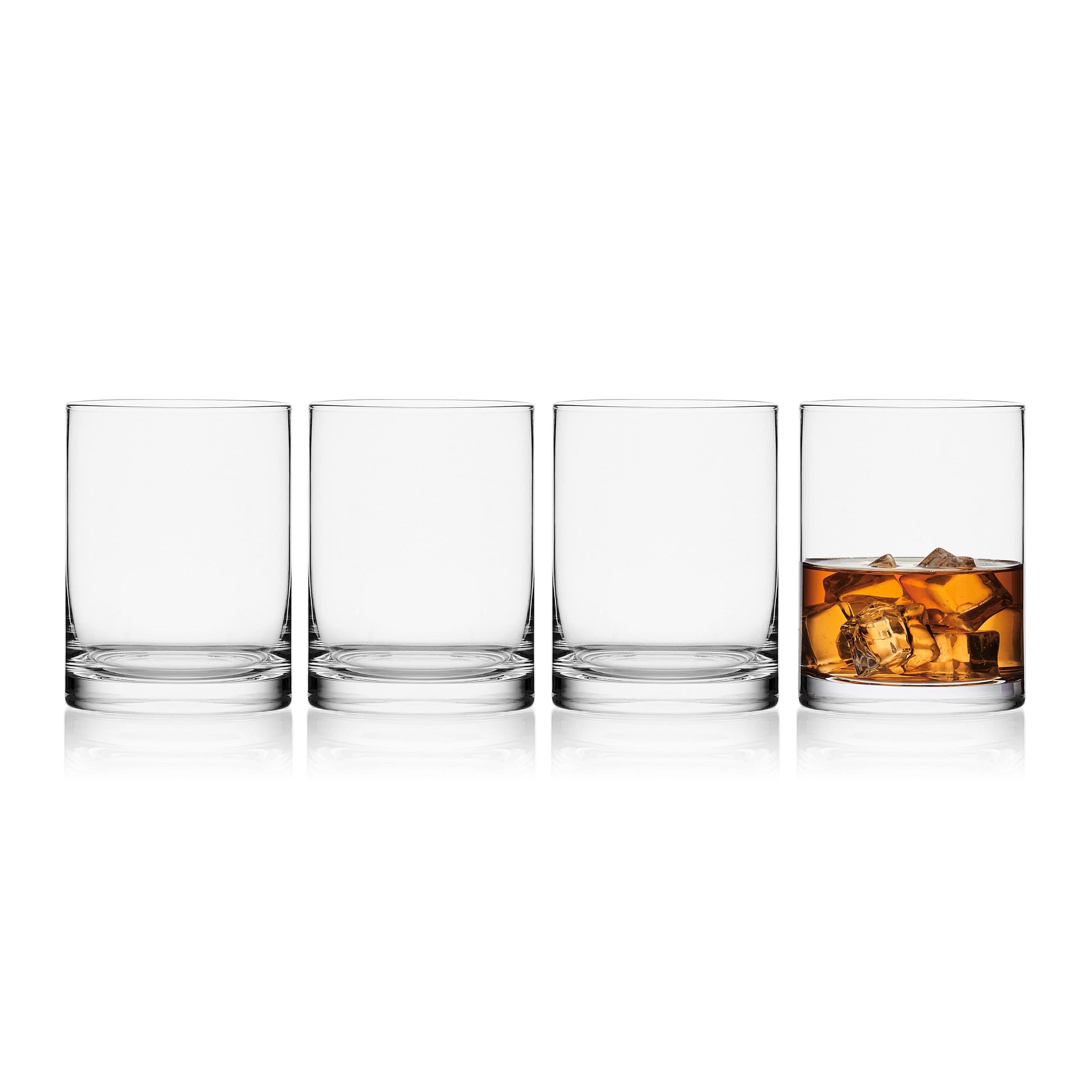 Parker Set of 4 Double Old Fashioned Whiskey Glasses Mikasa