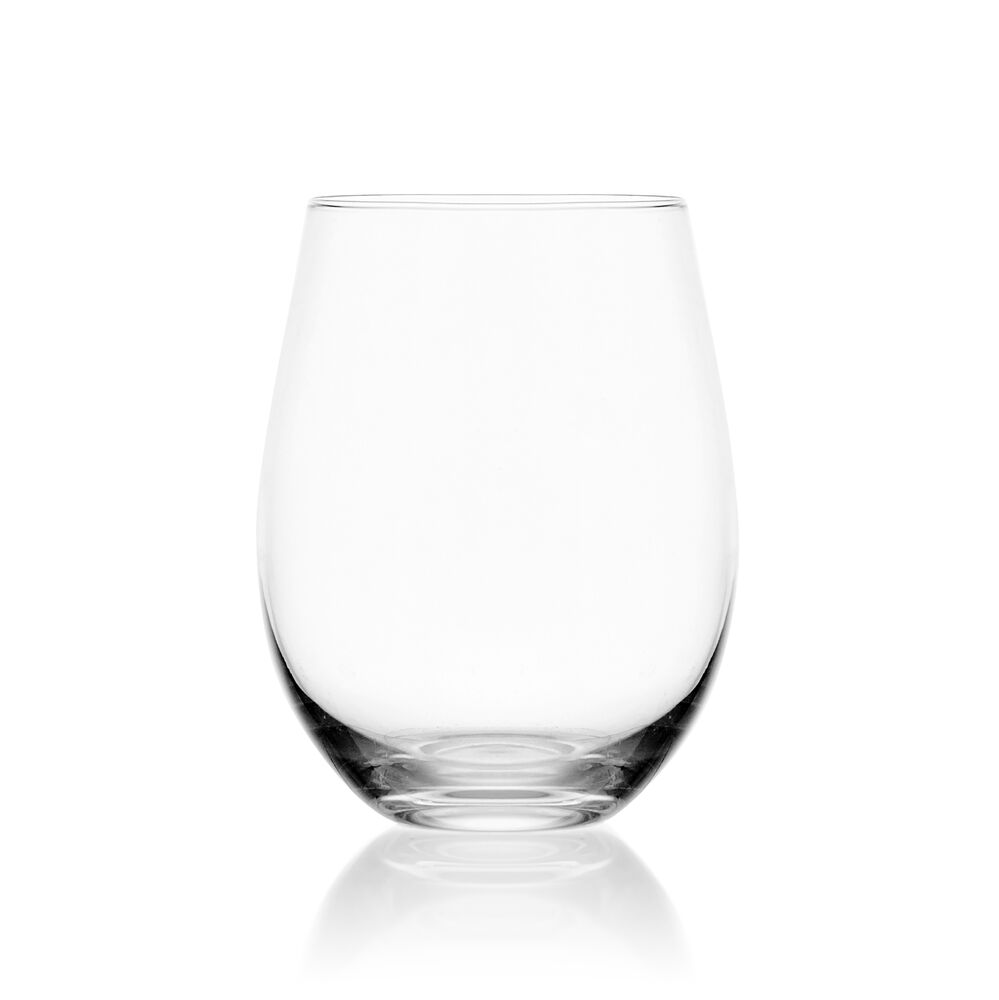 Parker Set of 4 Stemless White Wine Glasses Mikasa