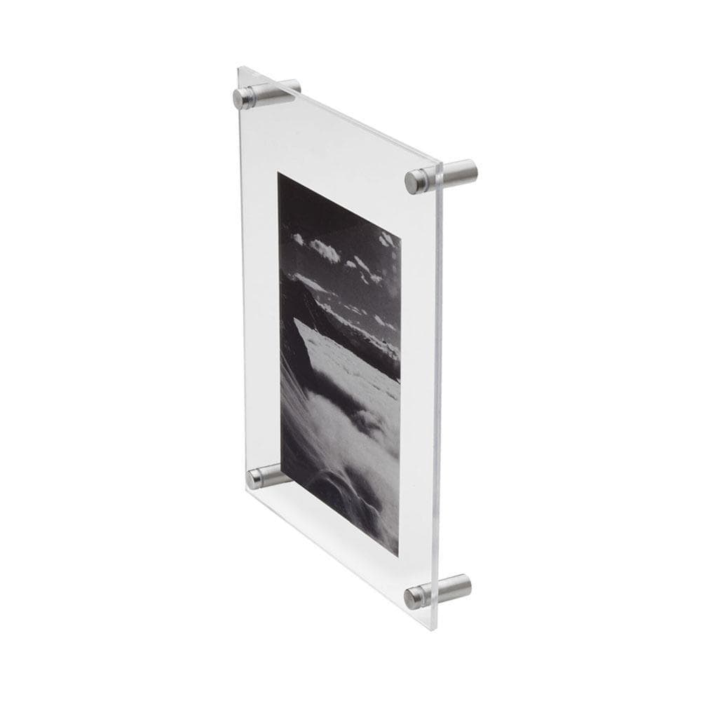 Acrylic 8 x 10 Floating Wall Frame, 5 x 7 Photo Mikasa
