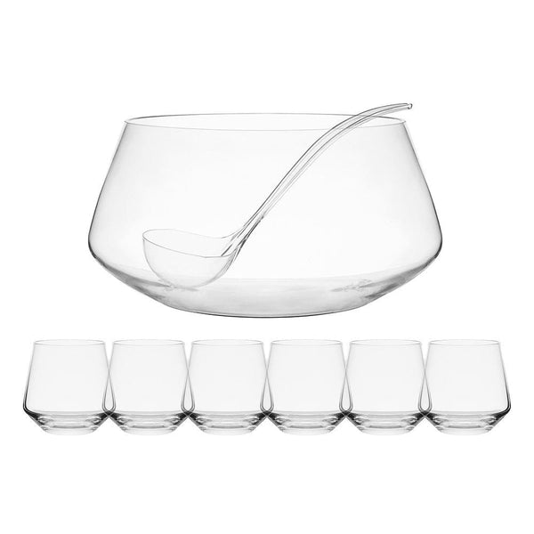 Akimbo Piece Punch Bowl Set - Main Image