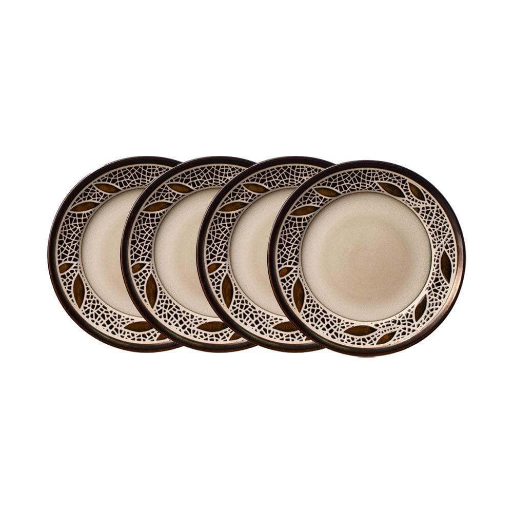 Alexandria Set of 4 Appetizer Plates Mikasa