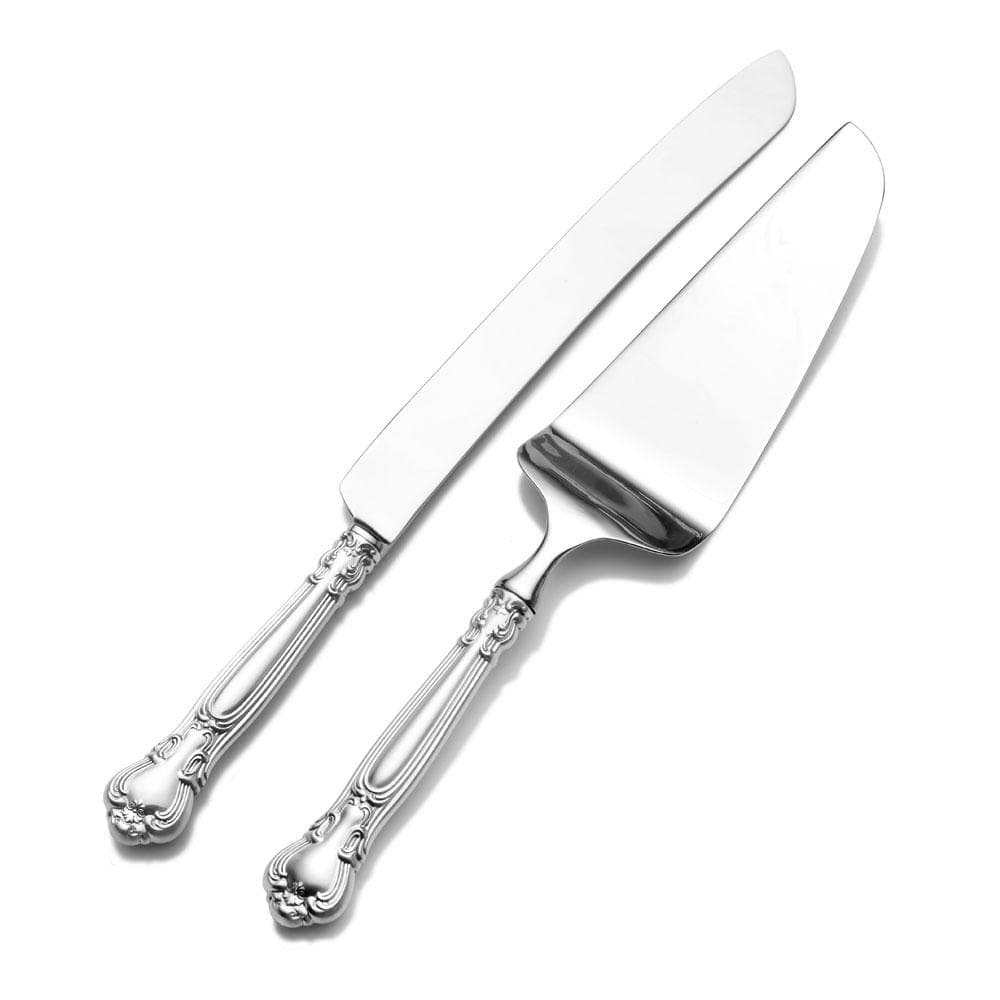 Chantilly Sterling Wedding Cake Knife and Server Set – Mikasa