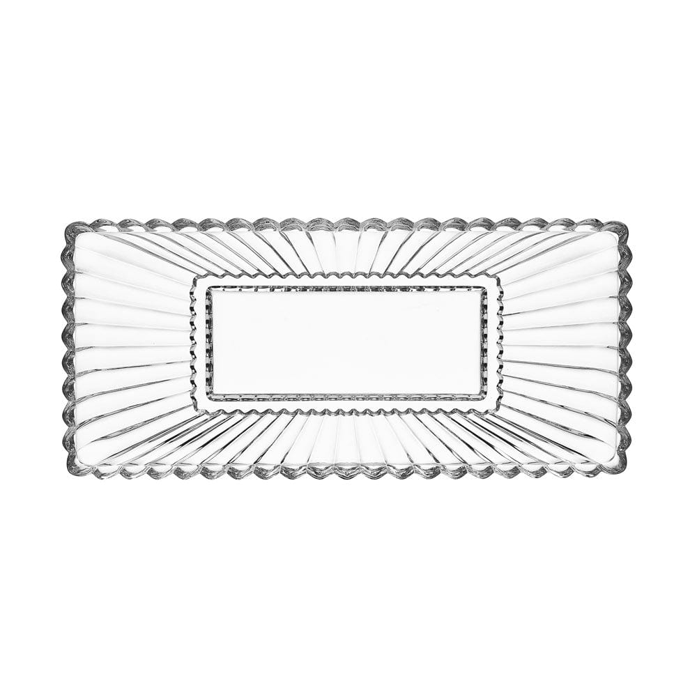 Estate Crystal Rectangular Tray