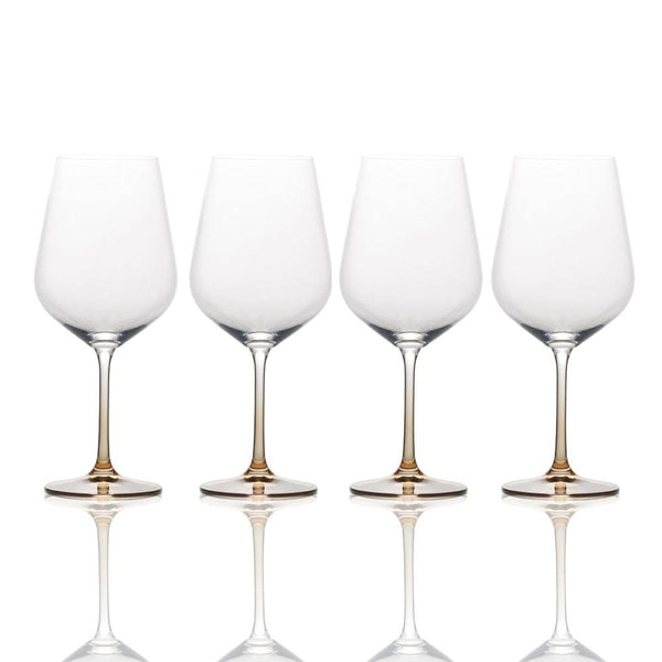 Gianna Ombre Sage Set of 4 Stemless Wine Glasses – Mikasa