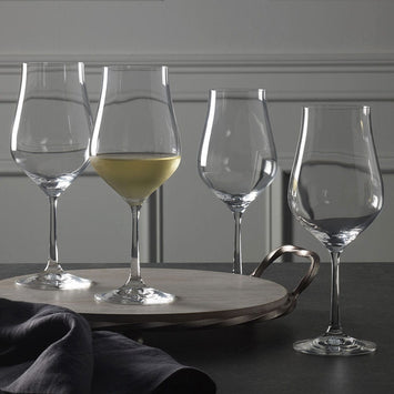 Shop Mikasa Chroma Stemless Four-Piece Wine Glass Set