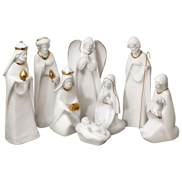 Holiday Splendor 8 Piece Nativity Set