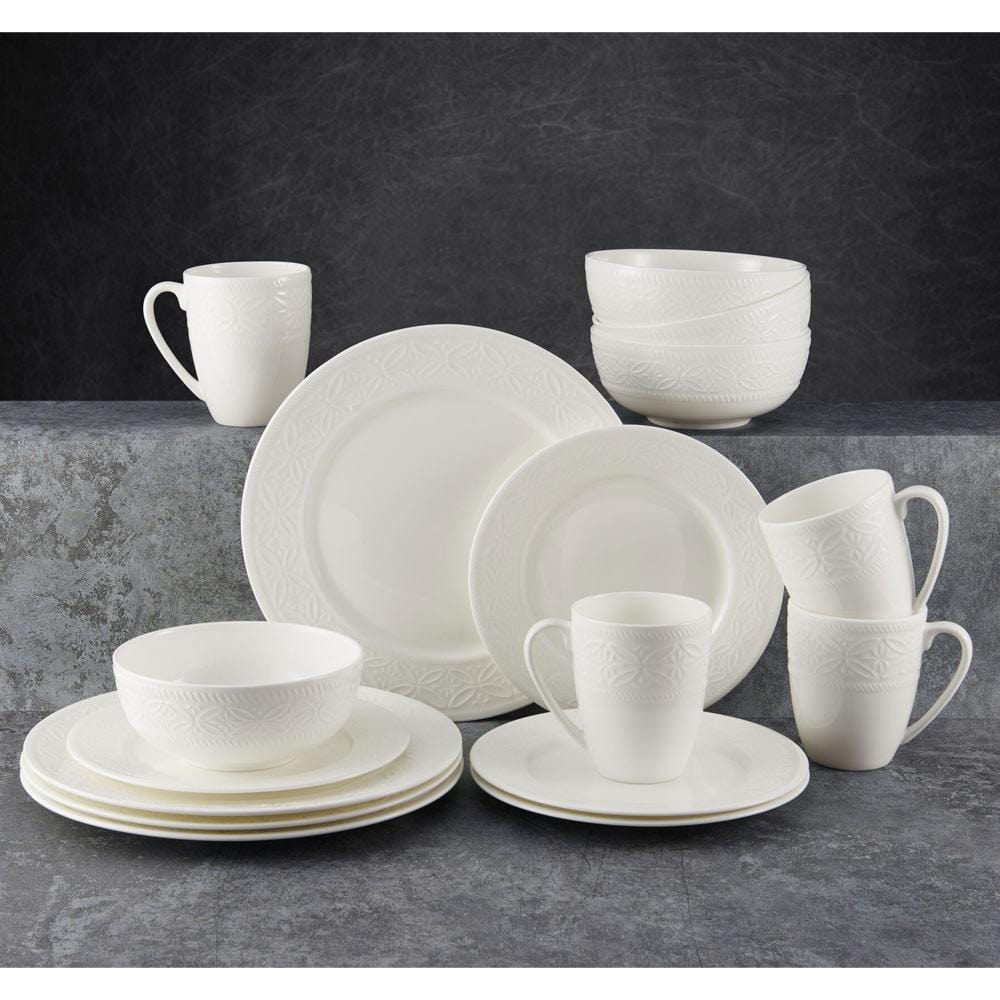 Indira 16 Piece Dinnerware Set, Service for 4 Mikasa