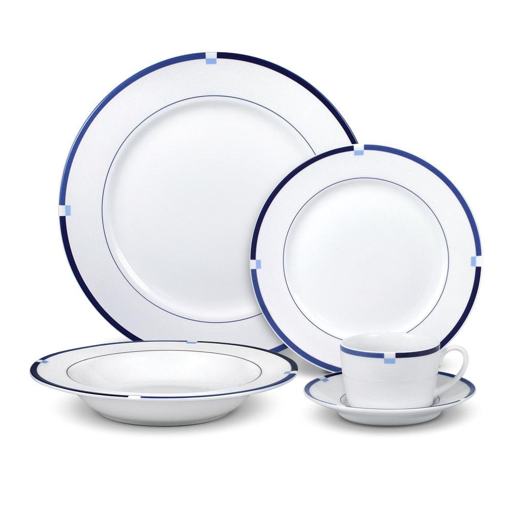 Jet Set Blue Dinnerware Set – Mikasa