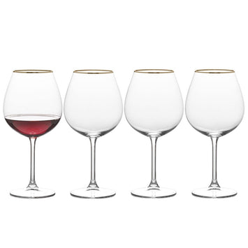 Samantha Set of 4 Stemless Wine Glasses – Mikasa