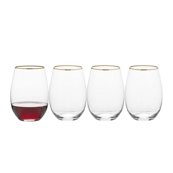Mikasa Cheers Stemless Wine Glass Set of 4 - 9303177