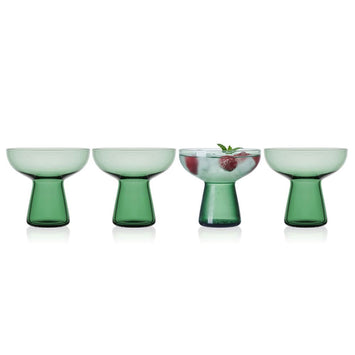 Craft Cocktail Set of 4 Stemless Margarita Glasses – Mikasa
