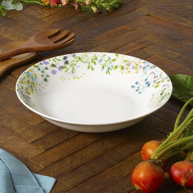 Large Serving Bowl Mikasa Kamryn Vegan Bone Serving Bowl, 9-Inch